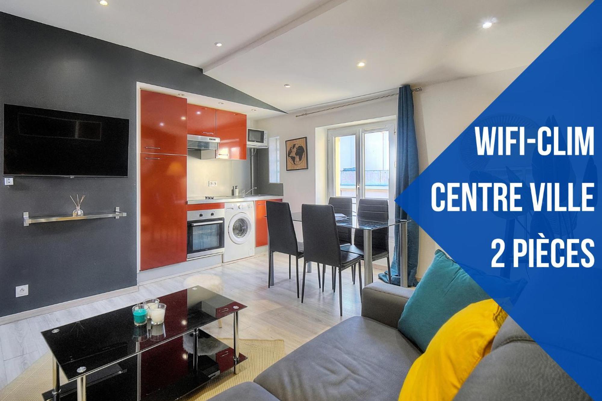Appartement Le Chris - Centre - Wifi - Verriere Cote D'Azur à Cannes Chambre photo